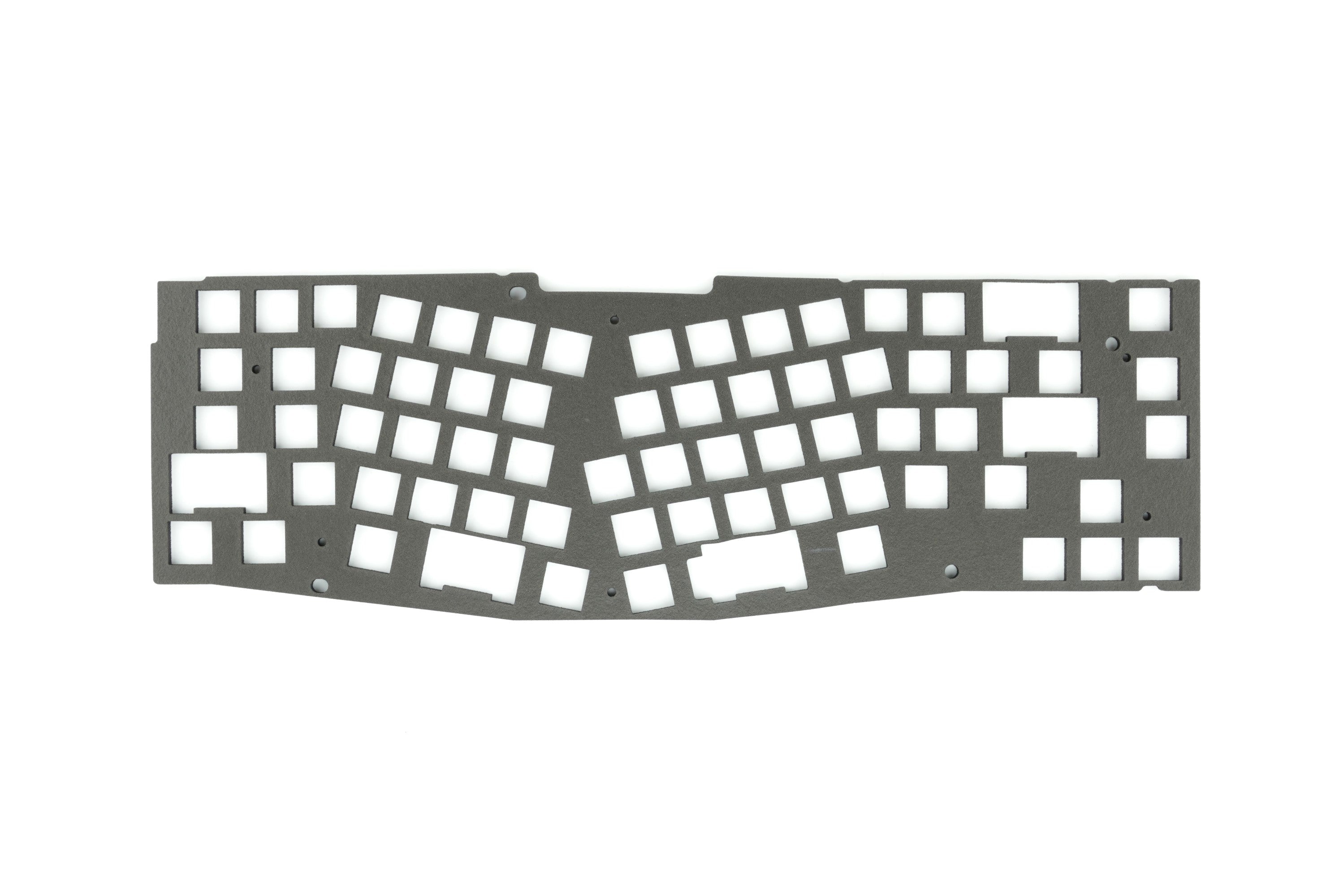 Keydous NJ80 Keyboard Foam Poron Silencer Mute Felt Foam and Plate PC and  POM Materials